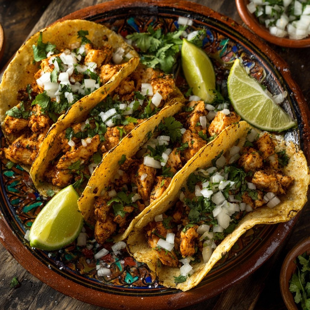 Global Mexican Chicken Tacos