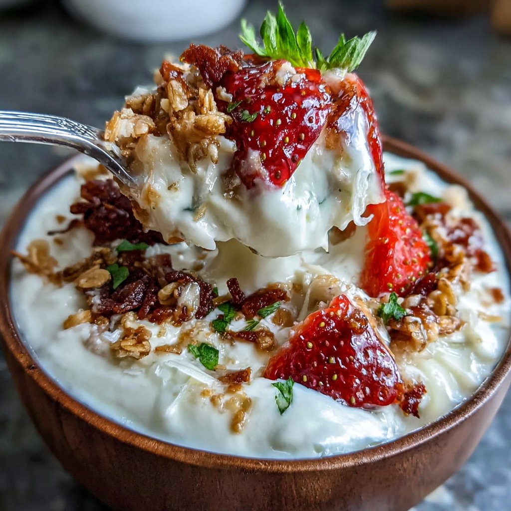 Greek Yogurt Snack Bowl