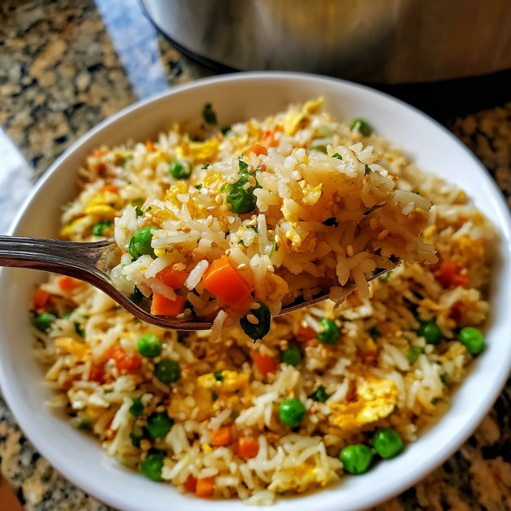 Quick 10 Minute Egg Fried Rice