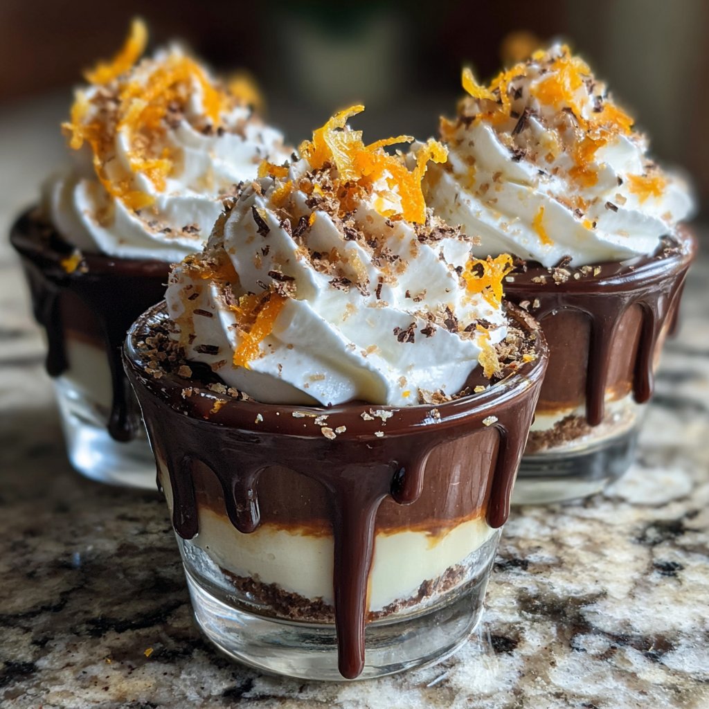 Choco-Orange Dream Cake Cups