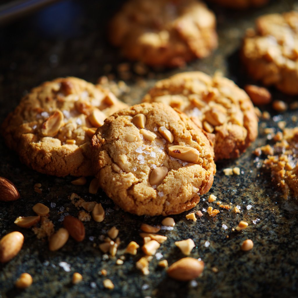 Peanut Crunch Spring Cookies