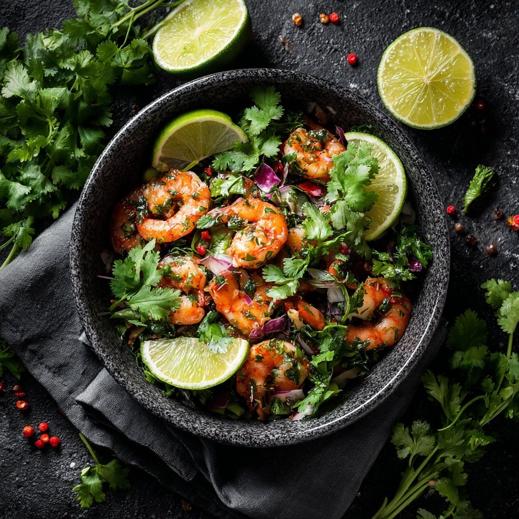 Chili Lime Shrimp Salad