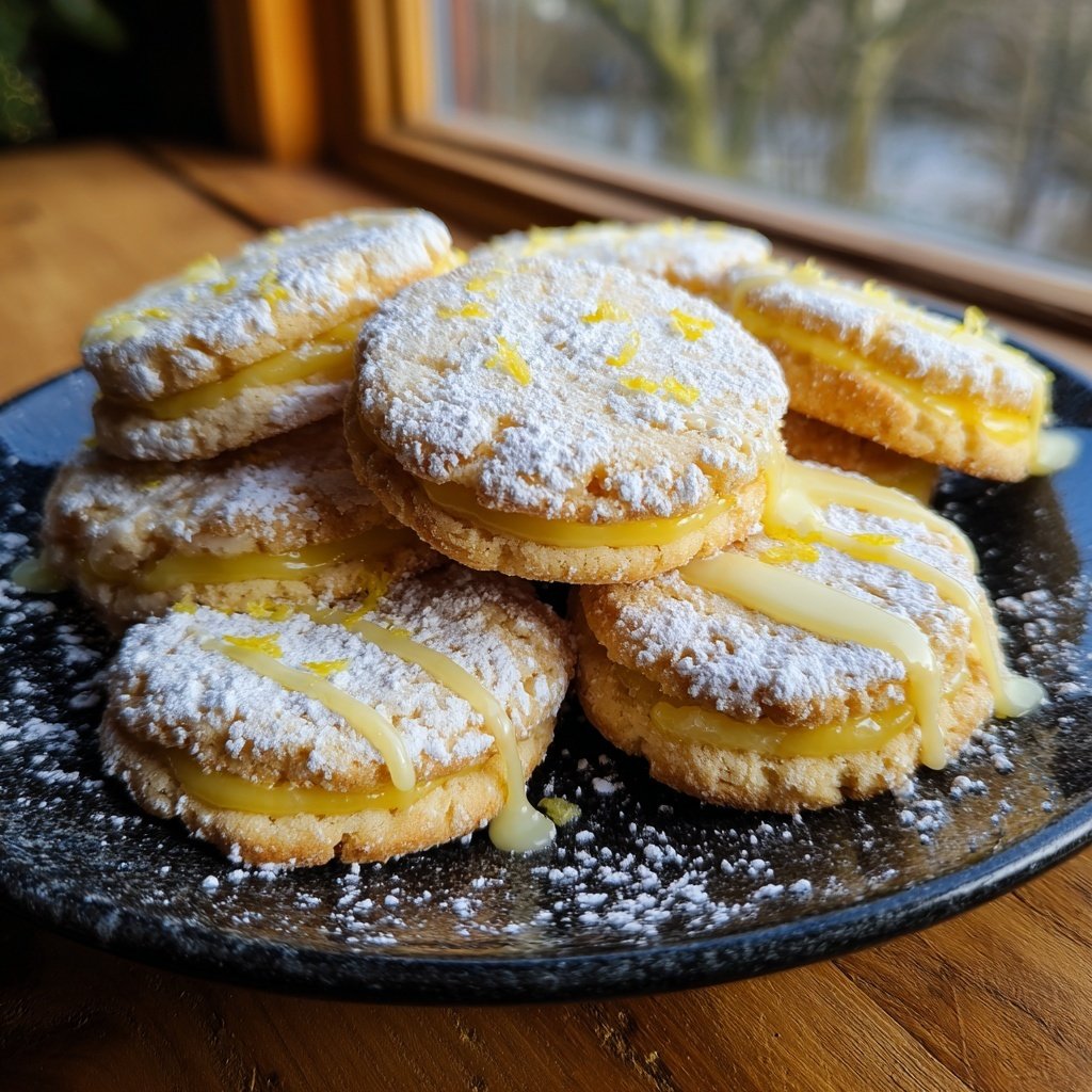 Zesty Lemon Curd Cookies
